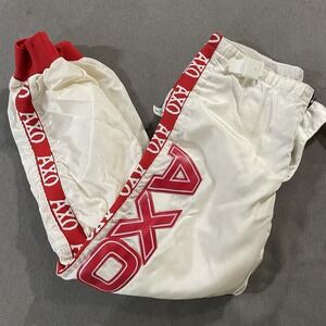 Vintage 90's AXO Sport Motocross Supercross Pants Size 34 Red Made In Finland